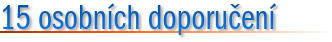 Osobní doporučení